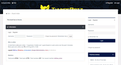 Desktop Screenshot of forum.thunderatz.org